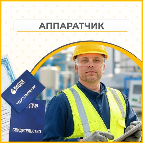 Получи удостоверение аппаратчика в Ишимбае