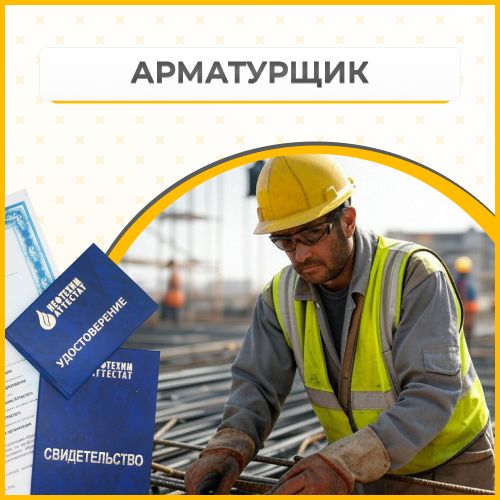 Получи удостоверение арматурщика в Ишимбае