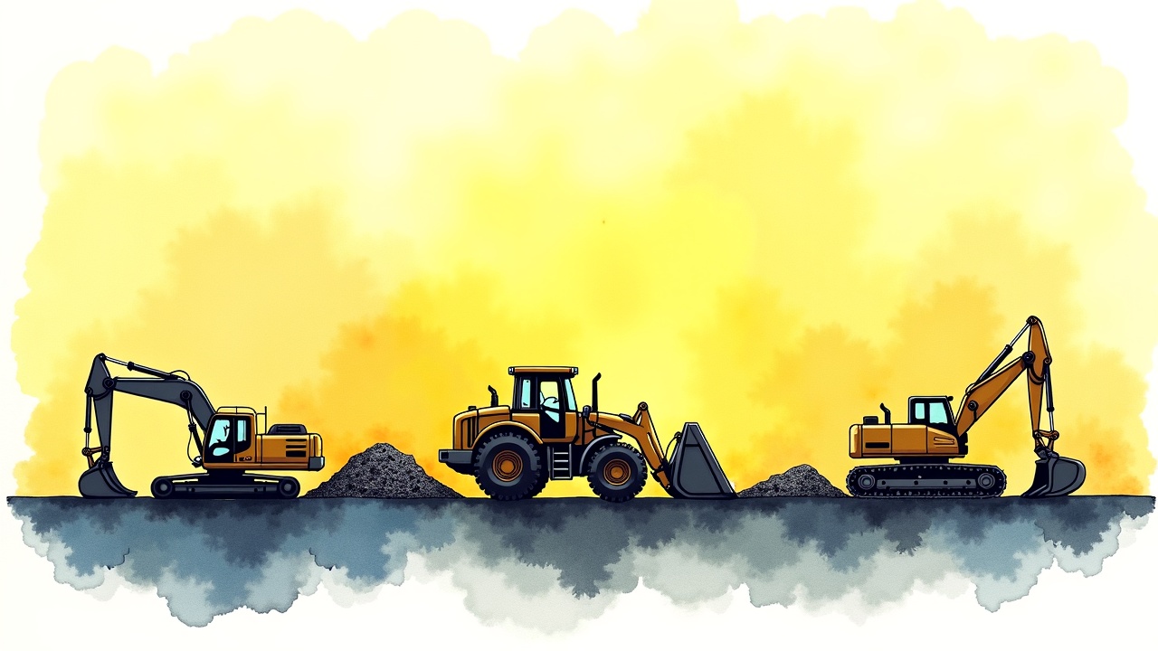 Сравнение специальностей: машинист экскаватора, бульдозера и крана