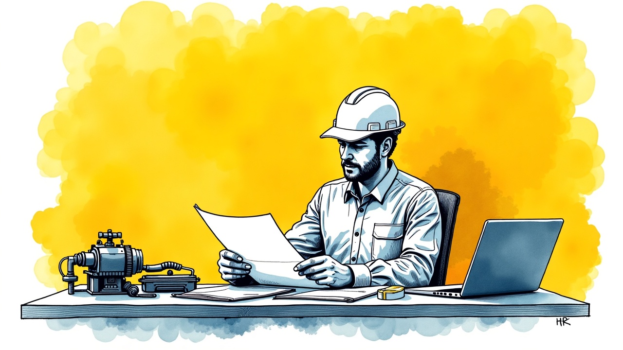 HR-специалист проверяет удостоверение нефтяника на соответствие требованиям