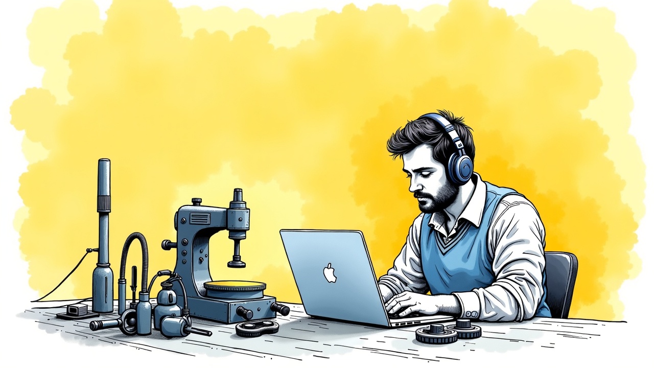 Студент проходит дистанционное обучение на лудильщика деталей в онлайн-формате