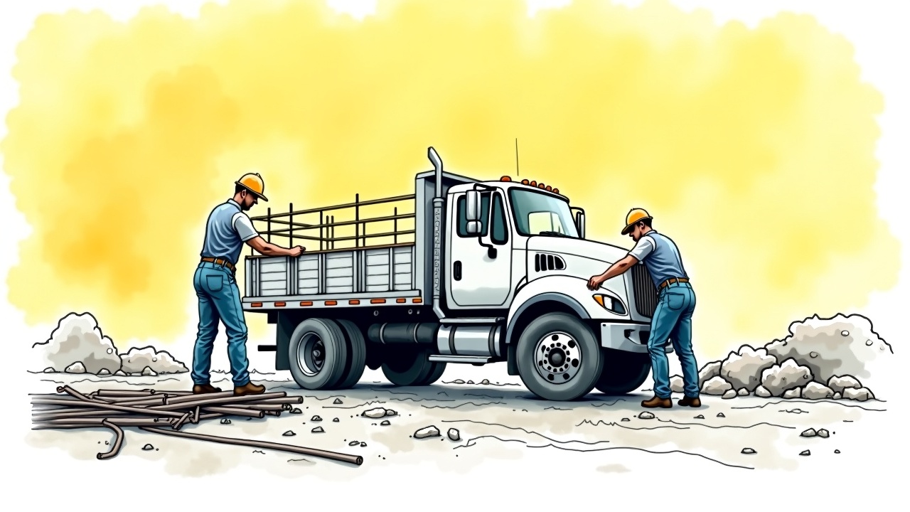 Сложность работы монтажника арматуры и монтировщика шин