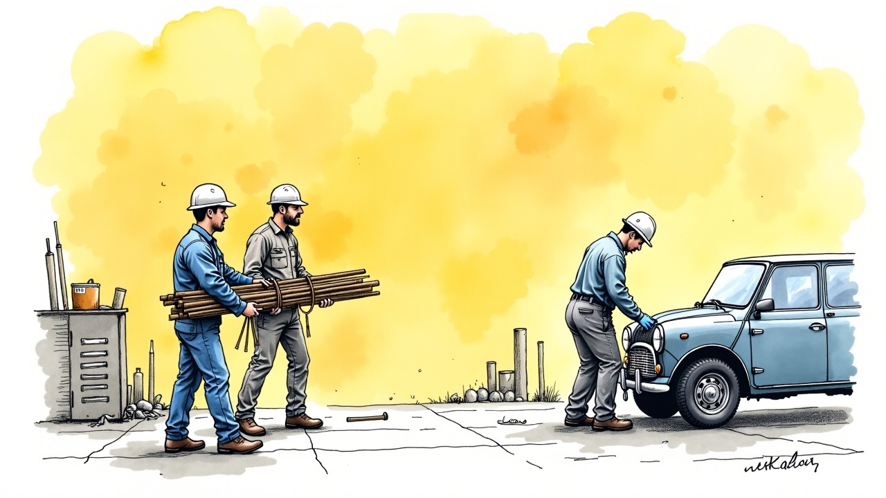 Сравнение профессий монтажник внешней арматуры и монтировщик шин