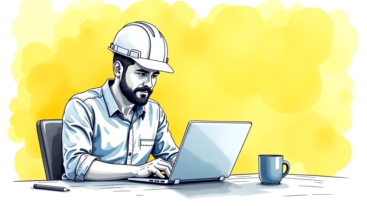 Дистанционное обучение по безопасности строительства на компьютере